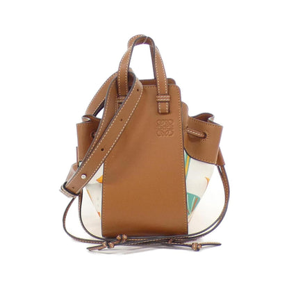 Loewe Canvas White Shoulder Bags