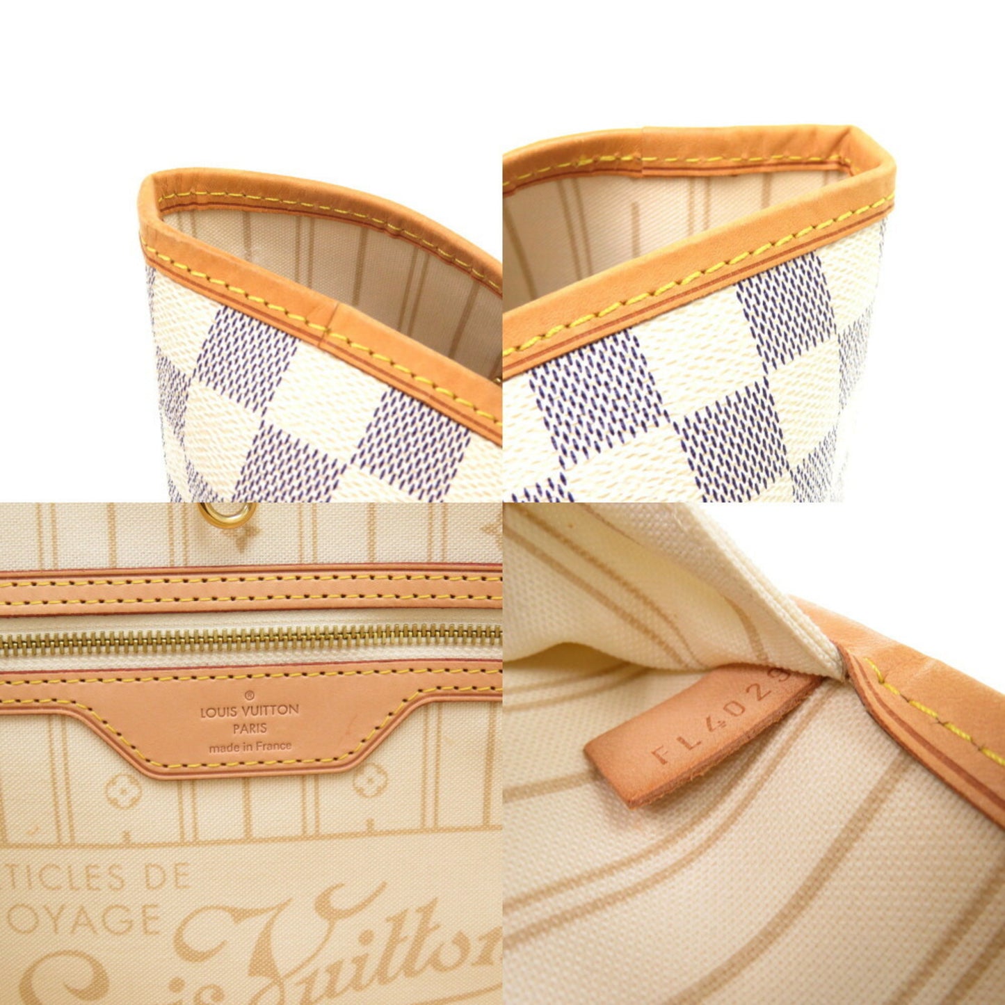 Louis Vuitton Monogram Canvas White Tote Bags