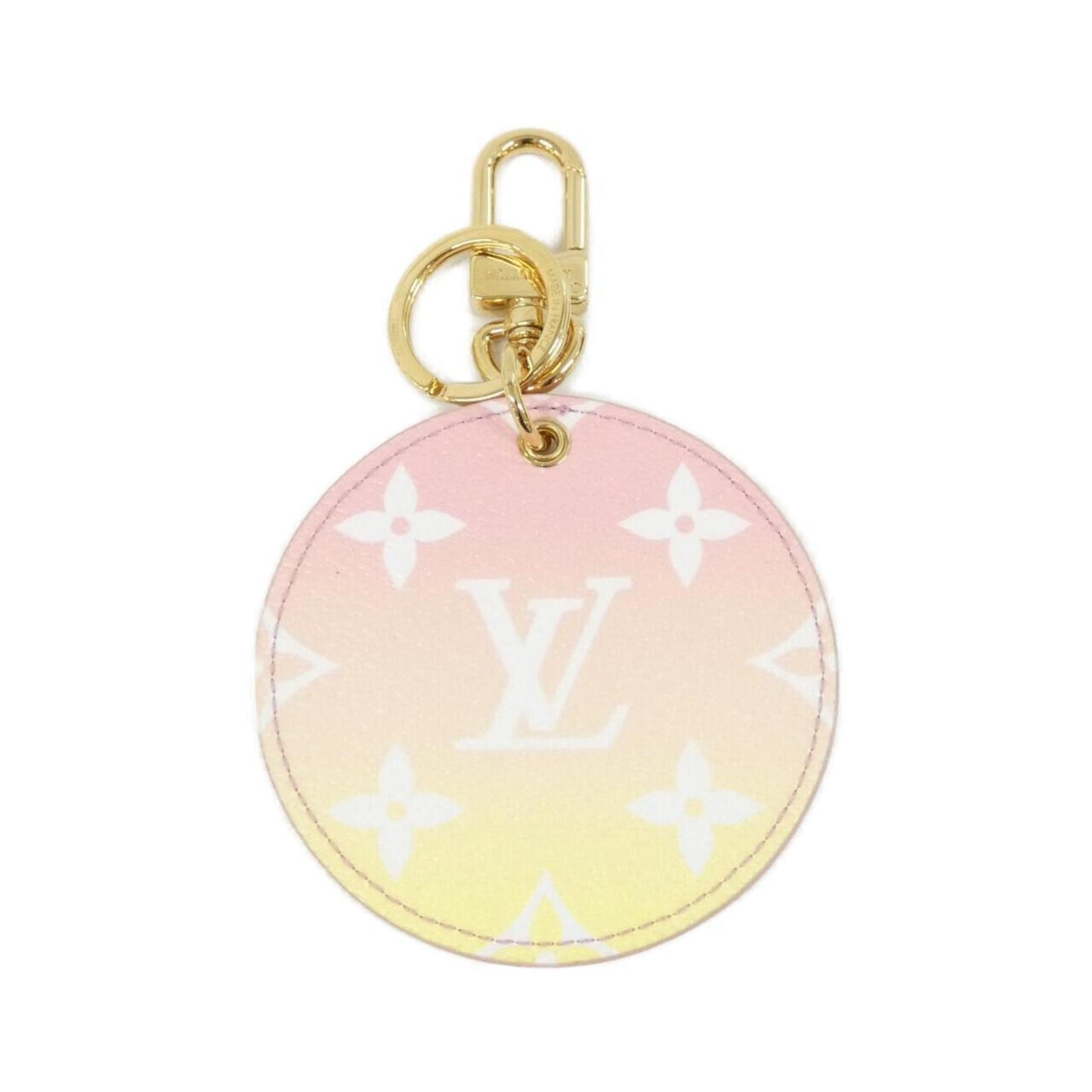 Louis Vuitton Patent Gold Key Rings