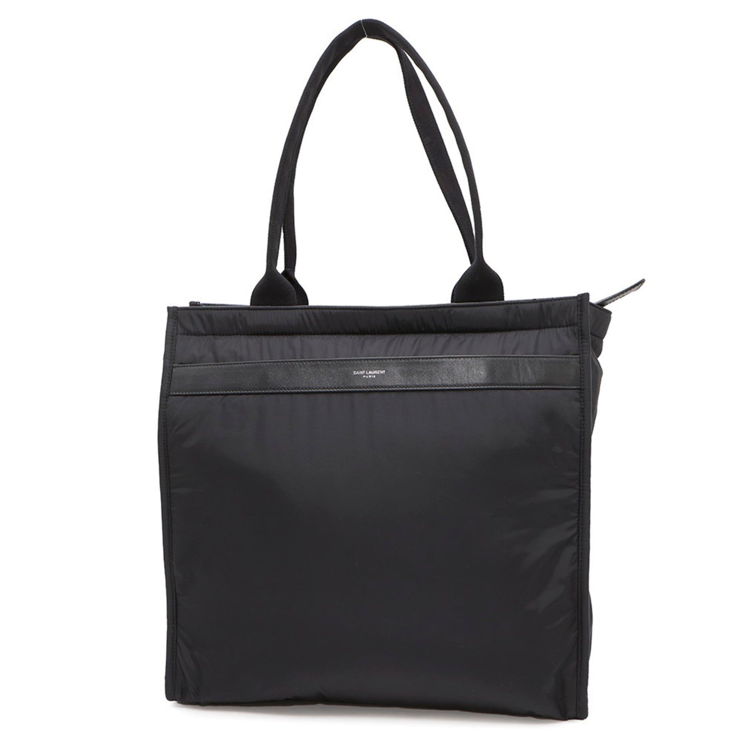 Saint Laurent Nylon Black Tote Bags