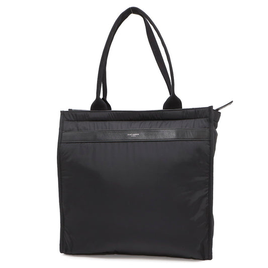 Saint Laurent Nylon Black Tote Bags