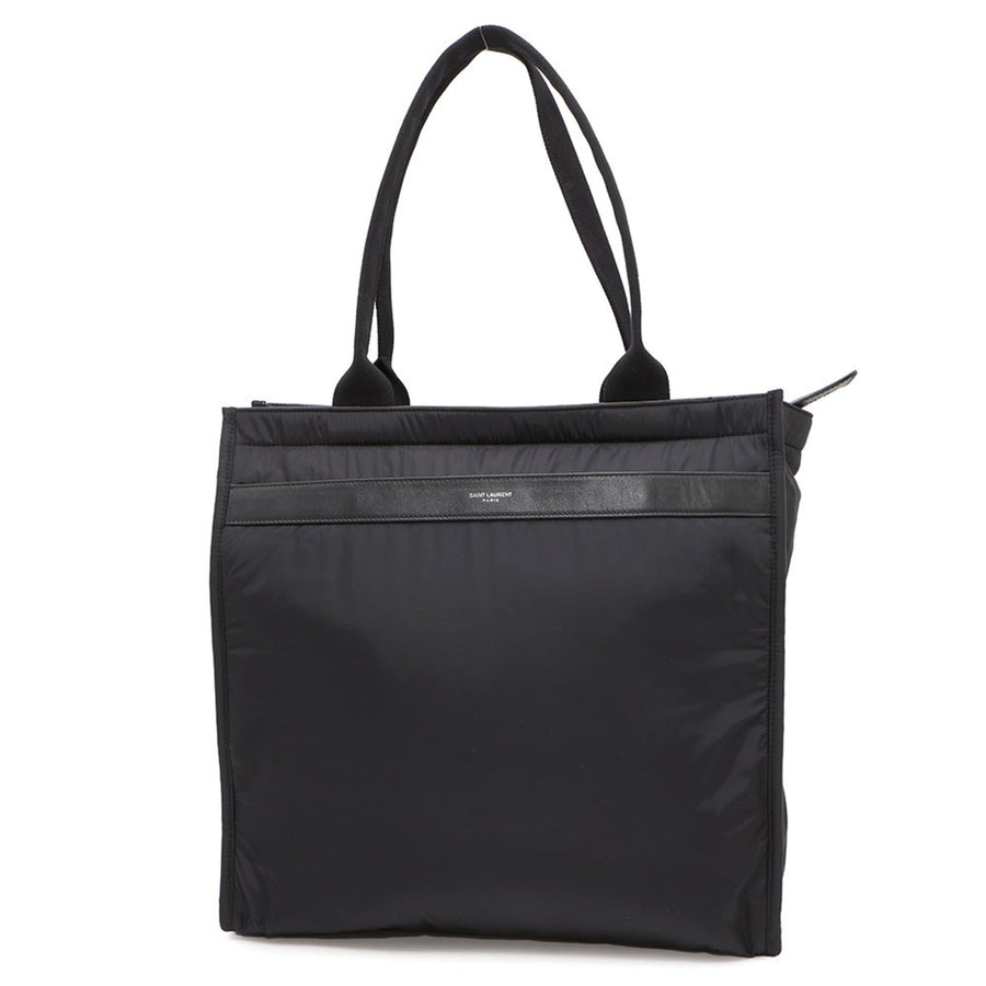 Saint Laurent Nylon Black Tote Bags
