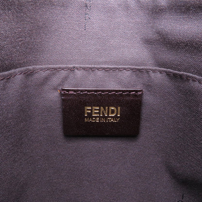 Fendi Pvc Brown Shoulder Bags
