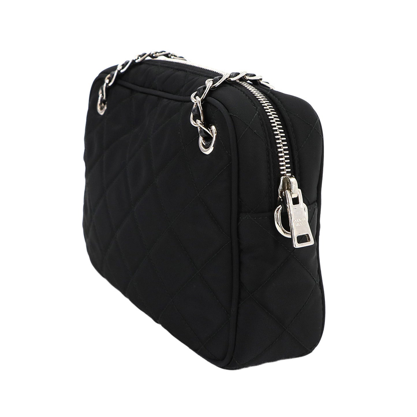 Prada Nylon Black Handbags