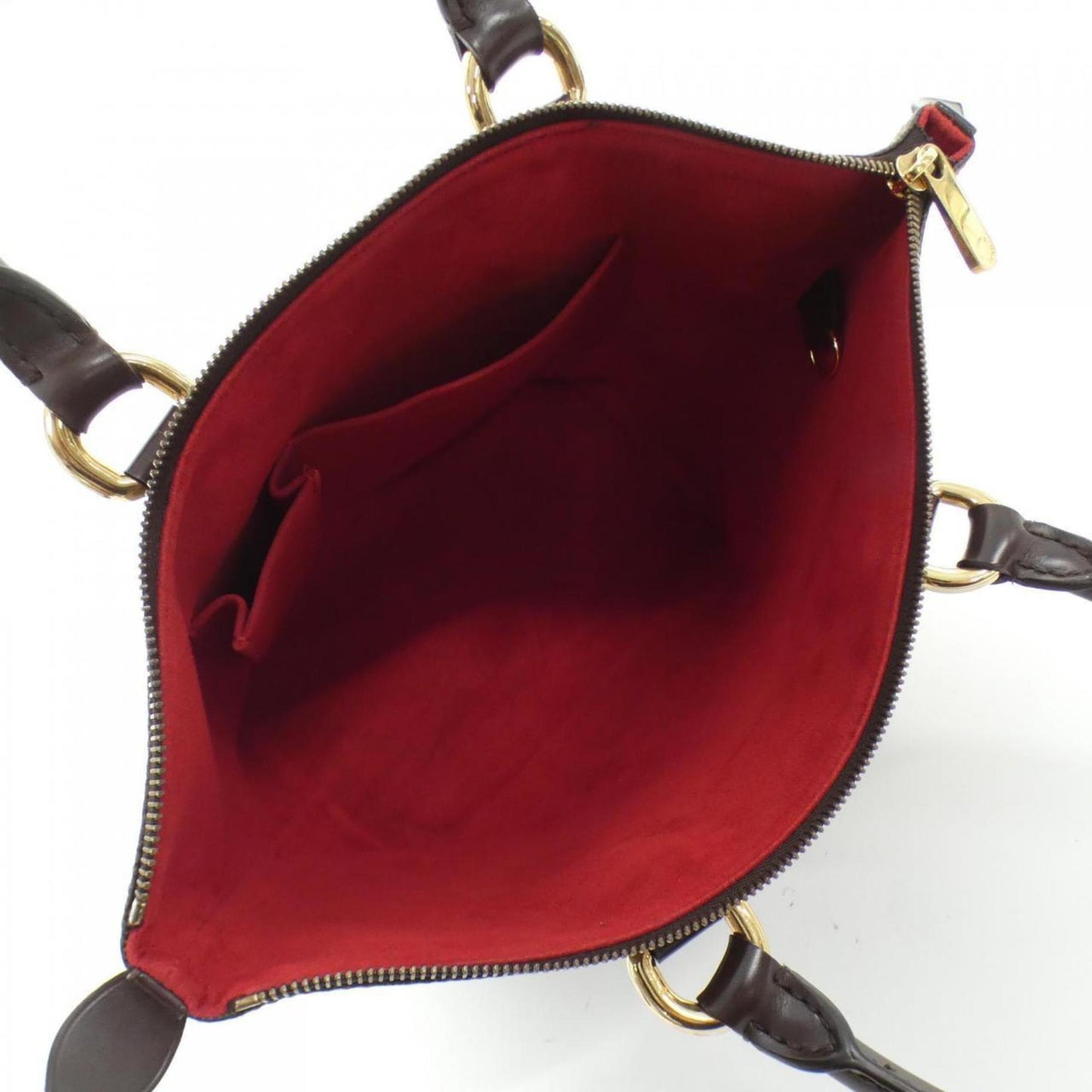Louis Vuitton Coated Canvas Brown Handbags