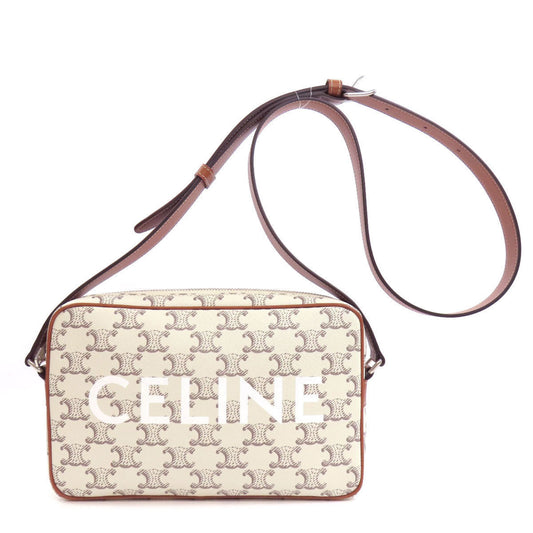 Celine Pvc White Shoulder Bags