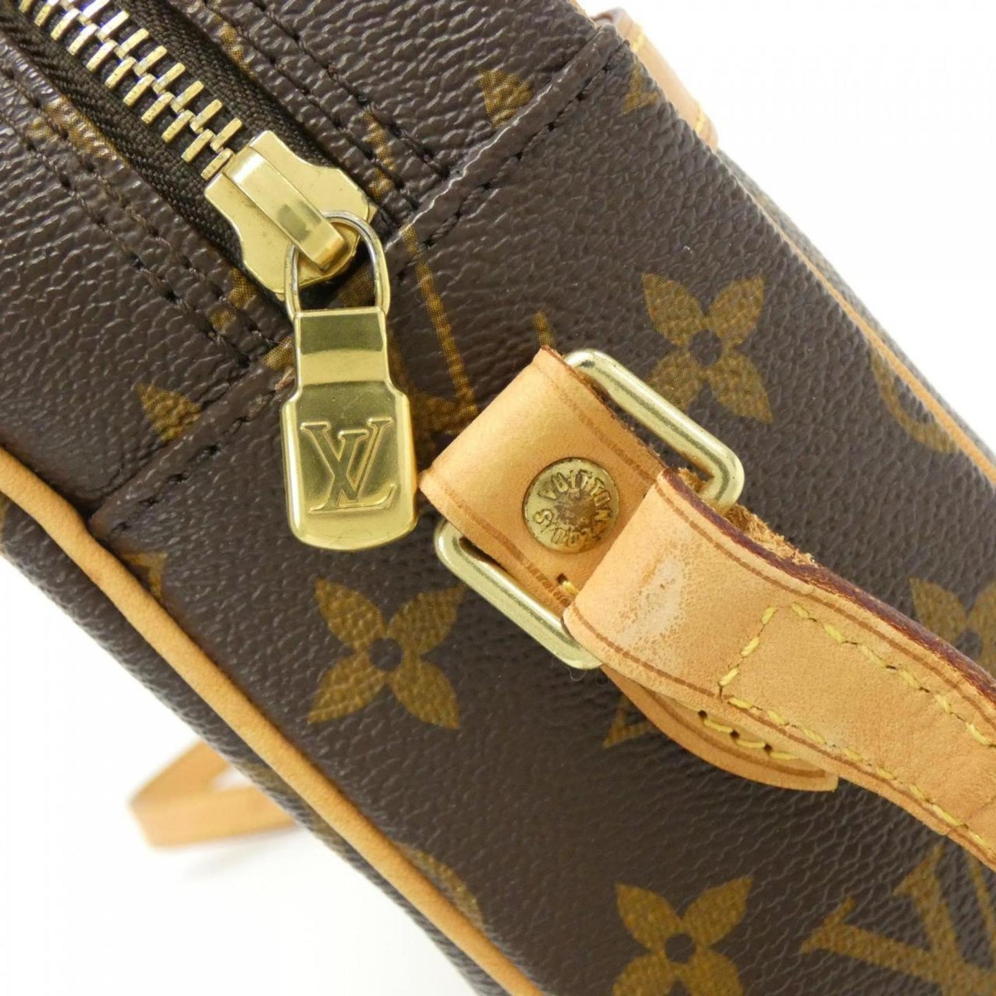 Louis Vuitton Monogram Canvas Brown Shoulder Bags