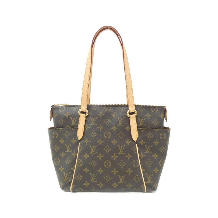 Louis Vuitton Coated Canvas Brown Handbags