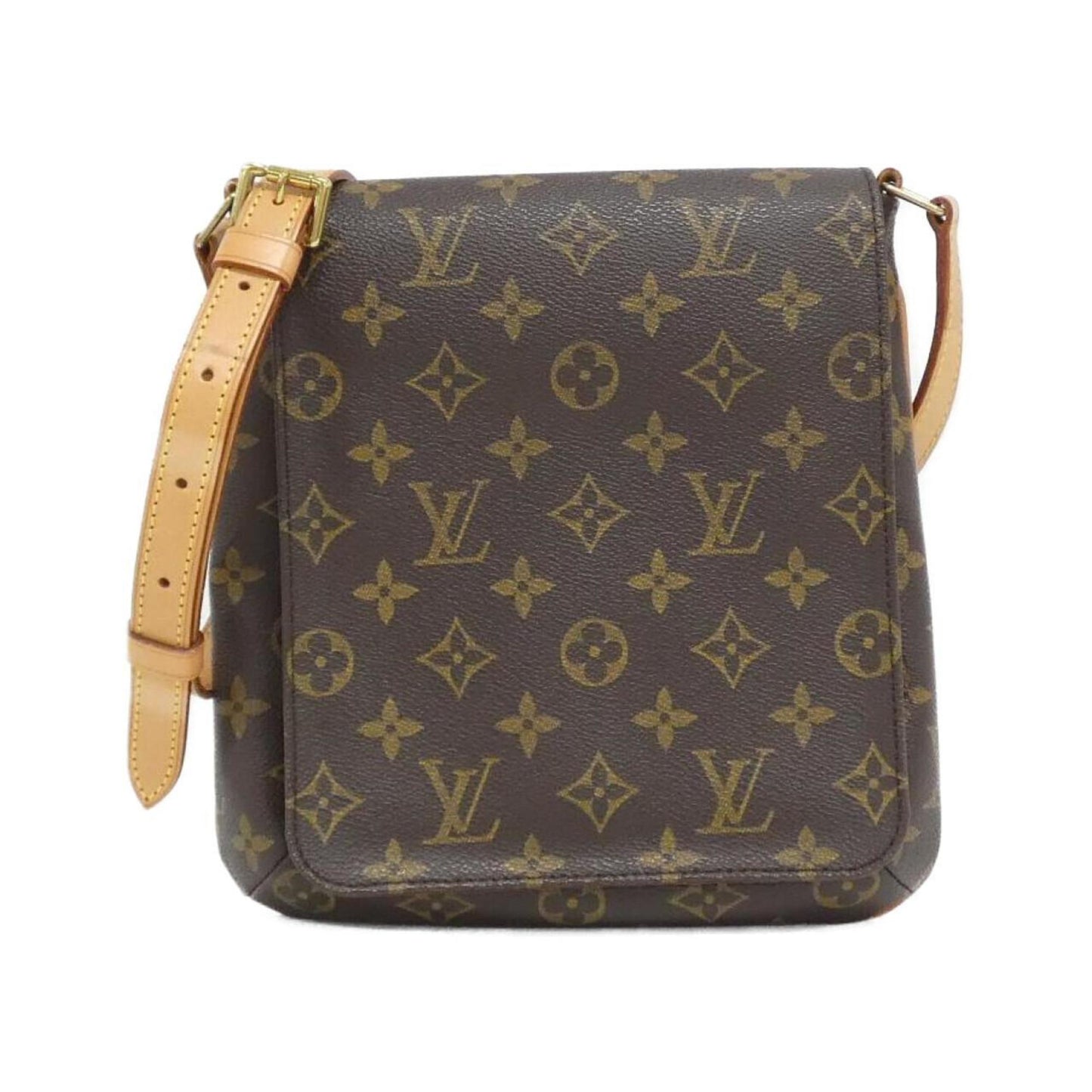 Louis Vuitton Coated Canvas Brown Shoulder Bags