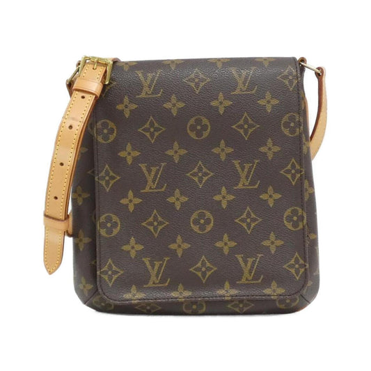 Louis Vuitton Coated Canvas Brown Shoulder Bags