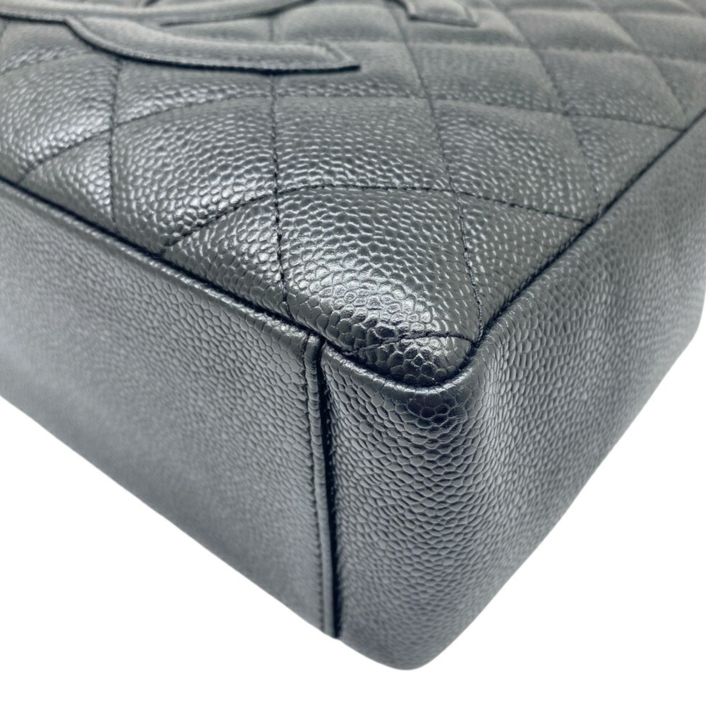 Chanel Calfskin Black Shoulder Bags