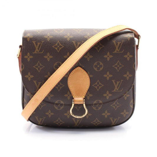 Louis Vuitton Coated Canvas Brown Shoulder Bags