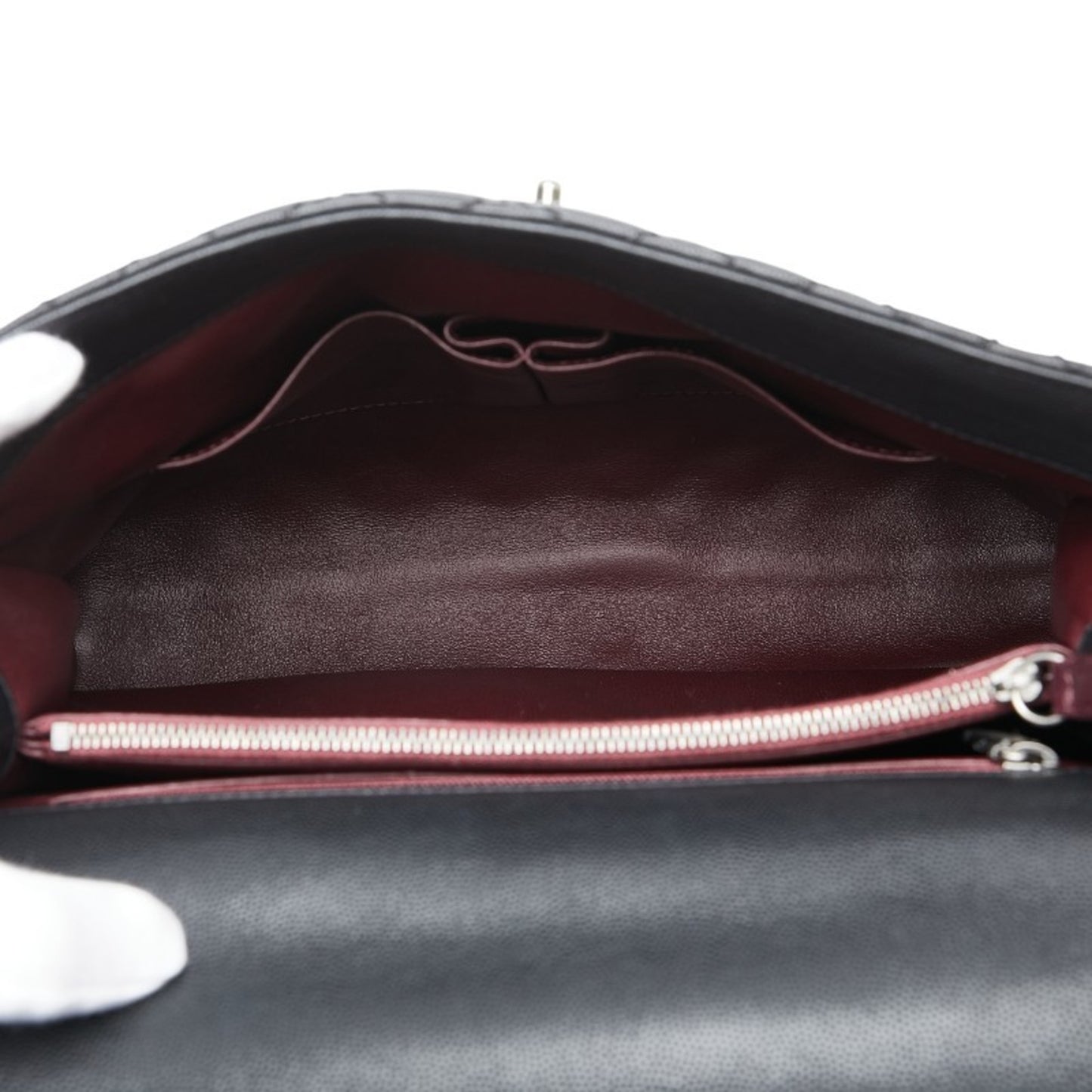 Chanel Calfskin Black Handbags