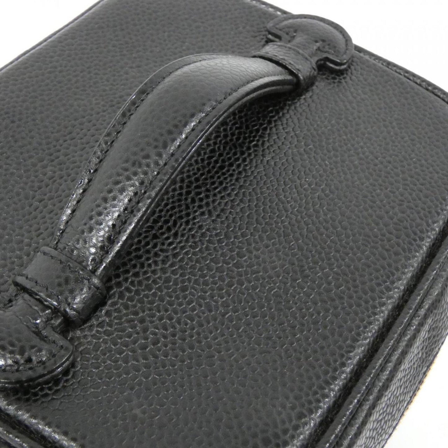 Chanel Calfskin Black Handbags