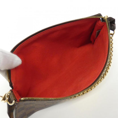 Louis Vuitton Coated Canvas Brown Shoulder Bags