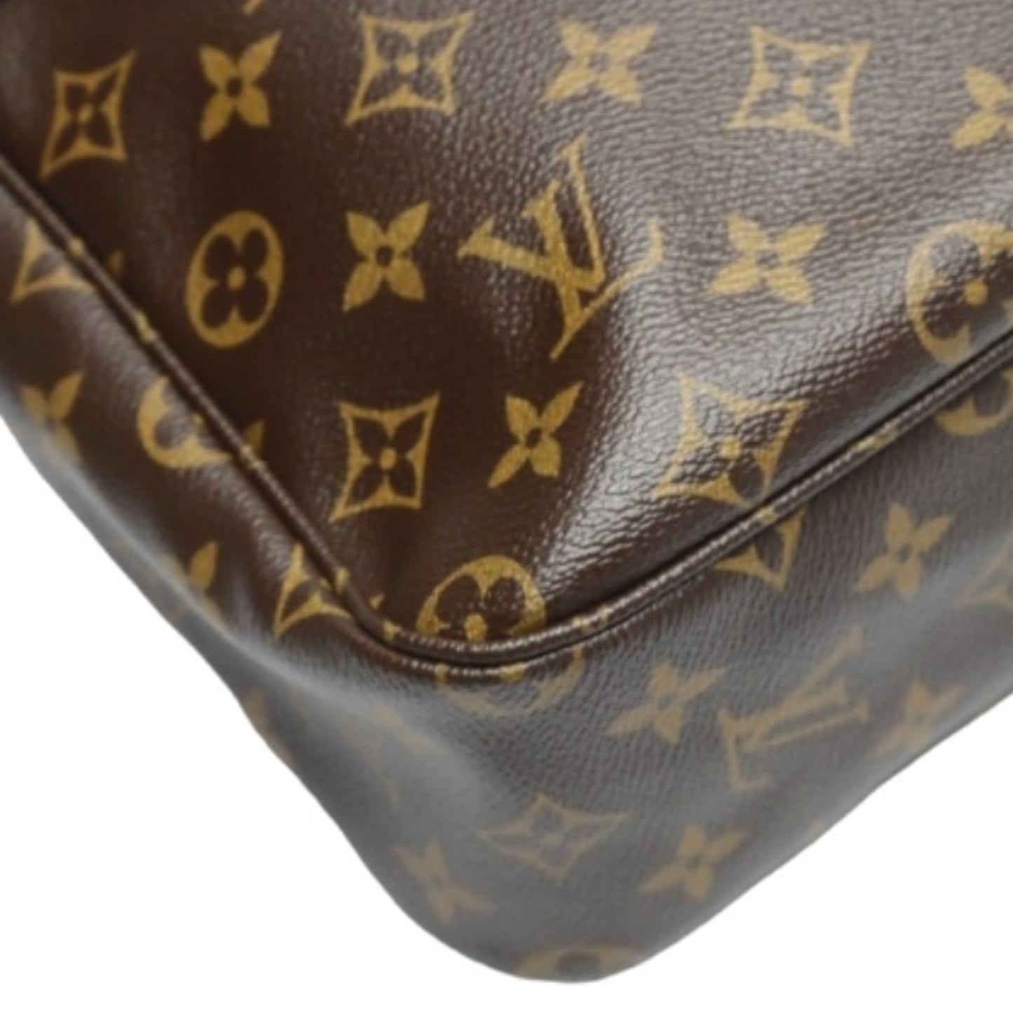 Louis Vuitton Monogram Canvas Brown Shoulder Bags