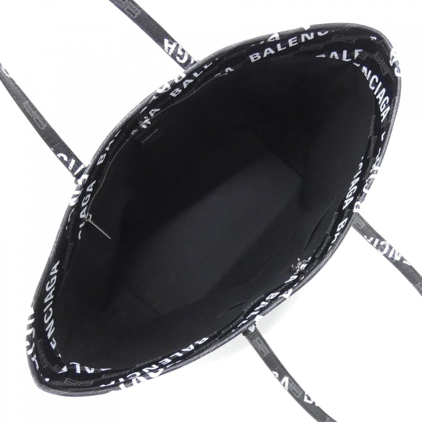 Balenciaga Coated Canvas Black Handbags