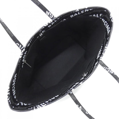 Balenciaga Coated Canvas Black Handbags