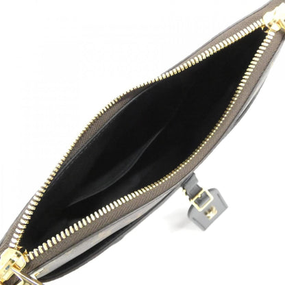 Louis Vuitton Coated Canvas Black Shoulder Bags