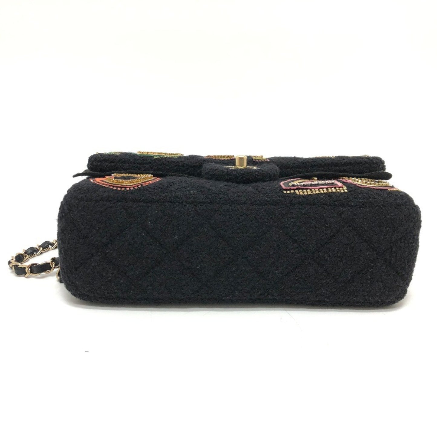 Chanel Canvas Black Shoulder Bags