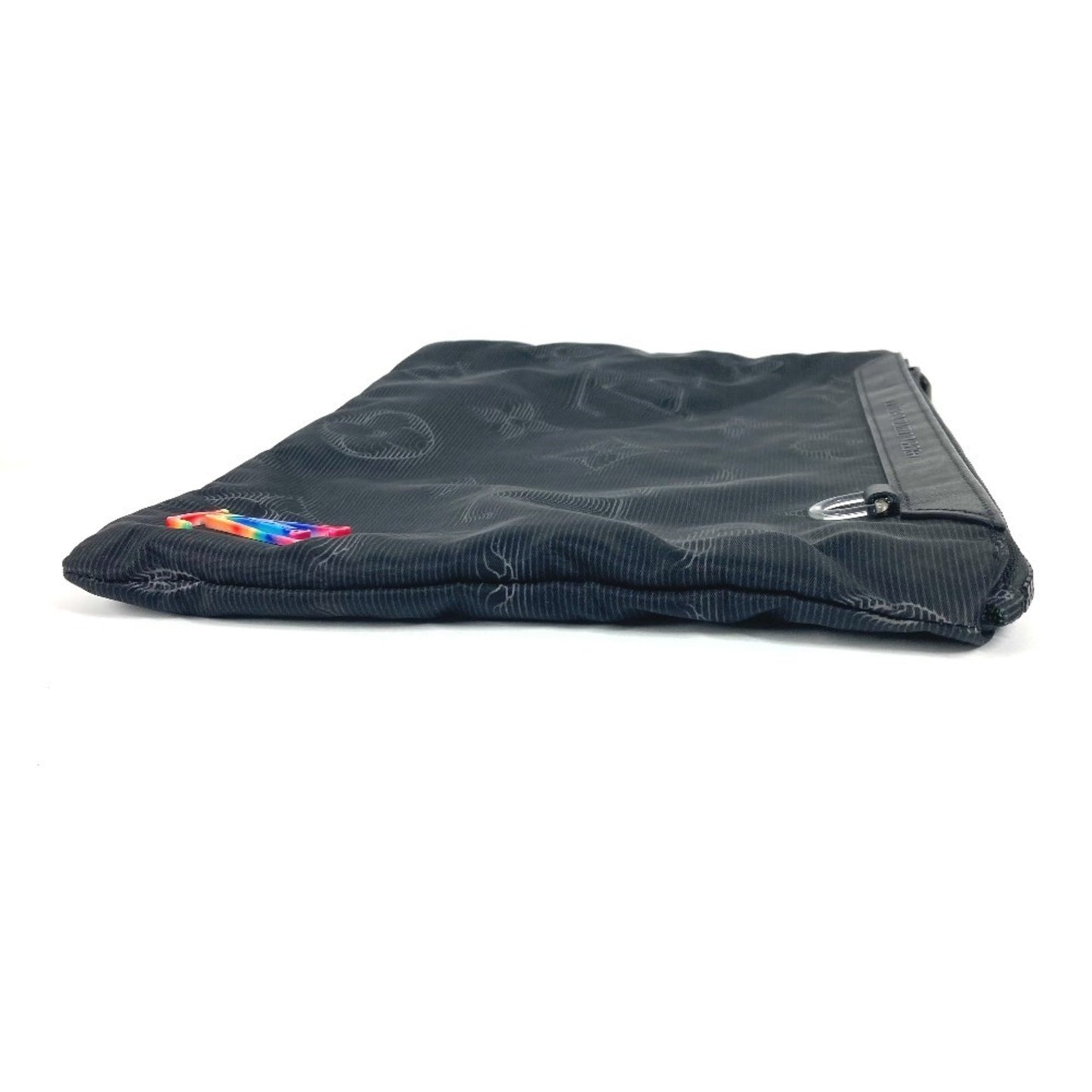 Louis Vuitton Nylon Black Clutch Bags