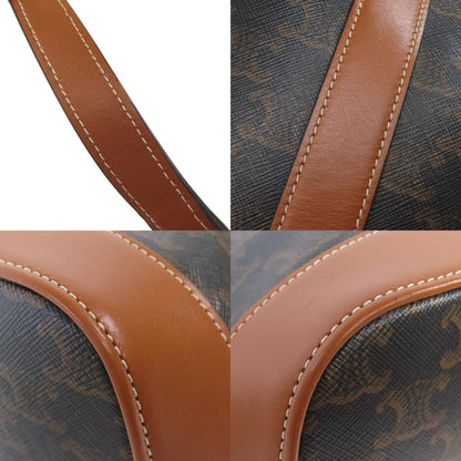 Celine Pvc Brown Shoulder Bags