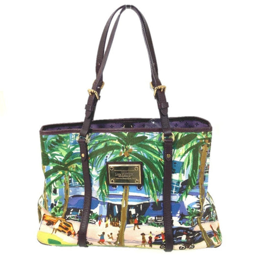 Louis Vuitton Canvas Green Shoulder Bags