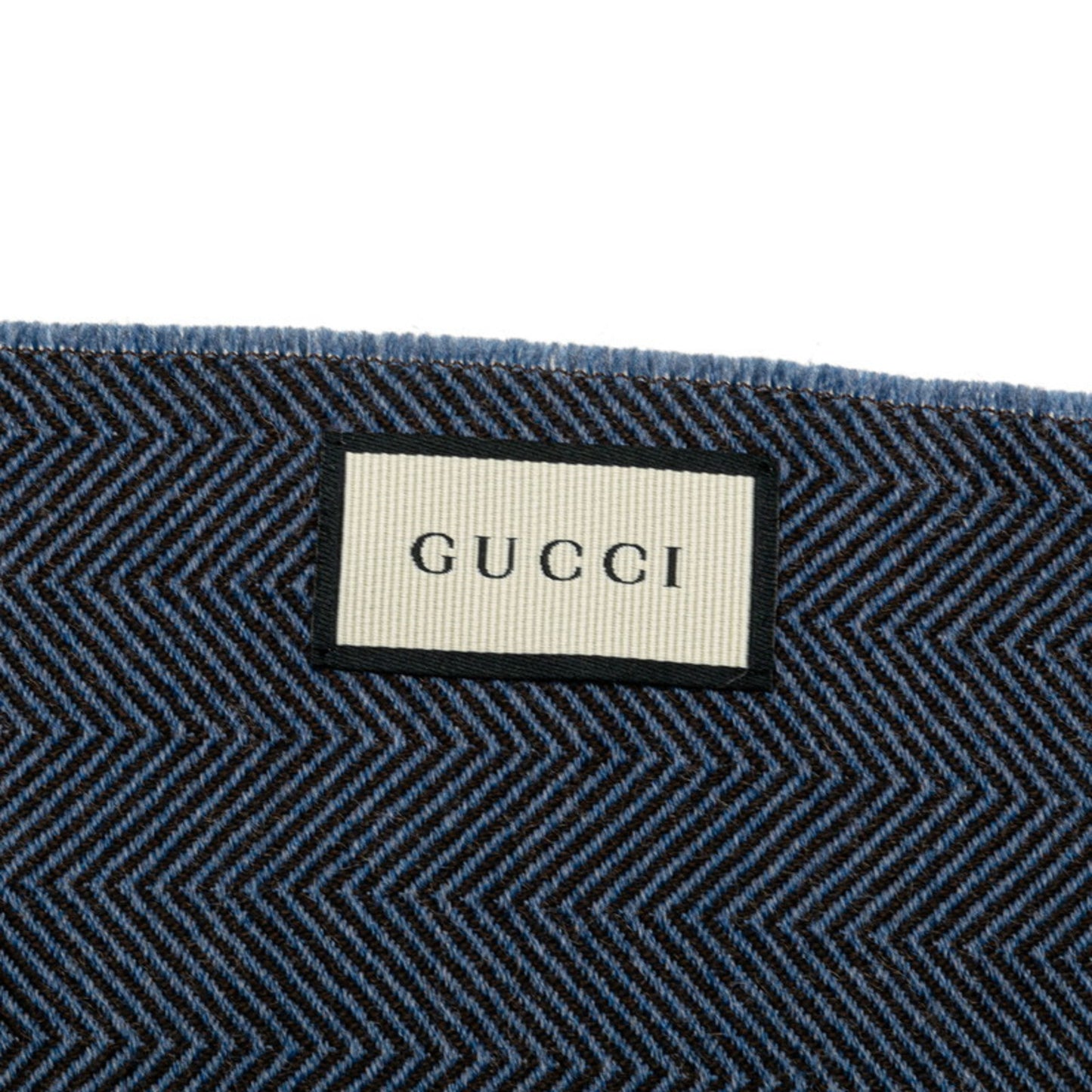 Gucci Wool Blue Scarves