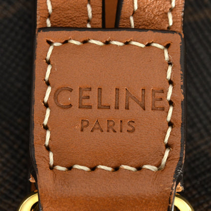 Celine Pvc Brown Shoulder Bags