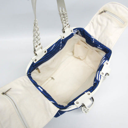 Chanel Canvas Blue Tote Bags