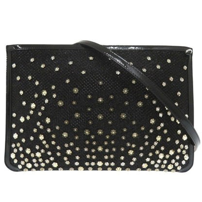 Christian Louboutin Pvc Black Clutch Bags
