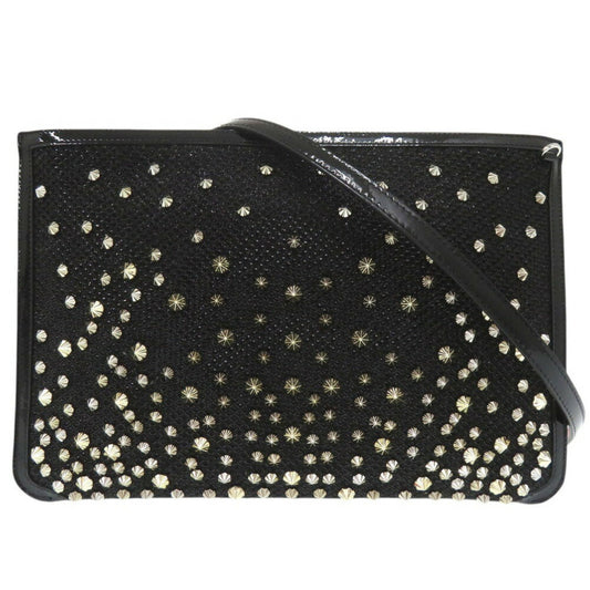 Christian Louboutin Pvc Black Clutch Bags