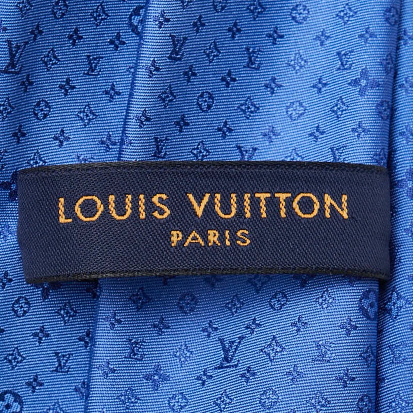 Louis Vuitton Silk Blue Ties