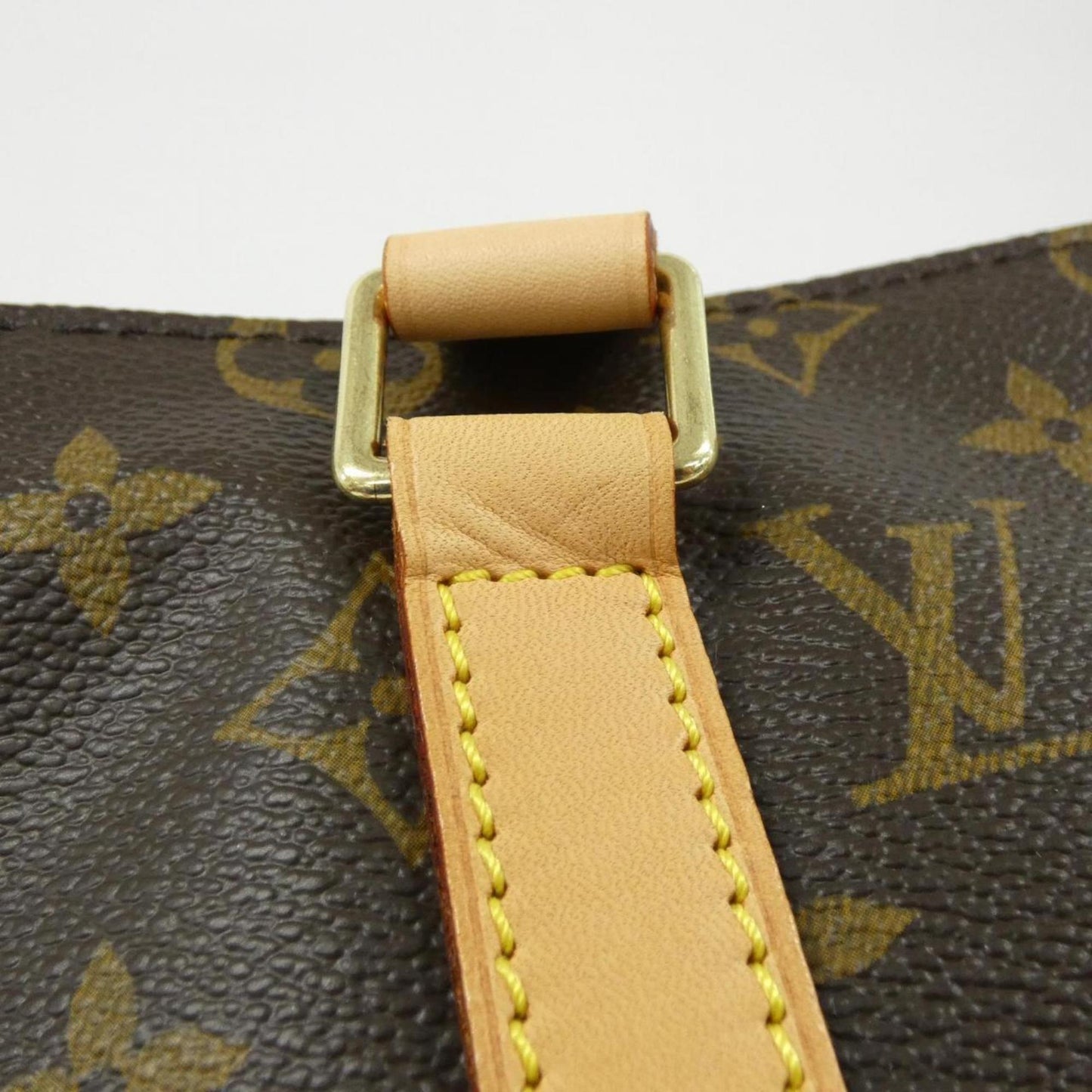 Louis Vuitton Coated Canvas Brown Handbags