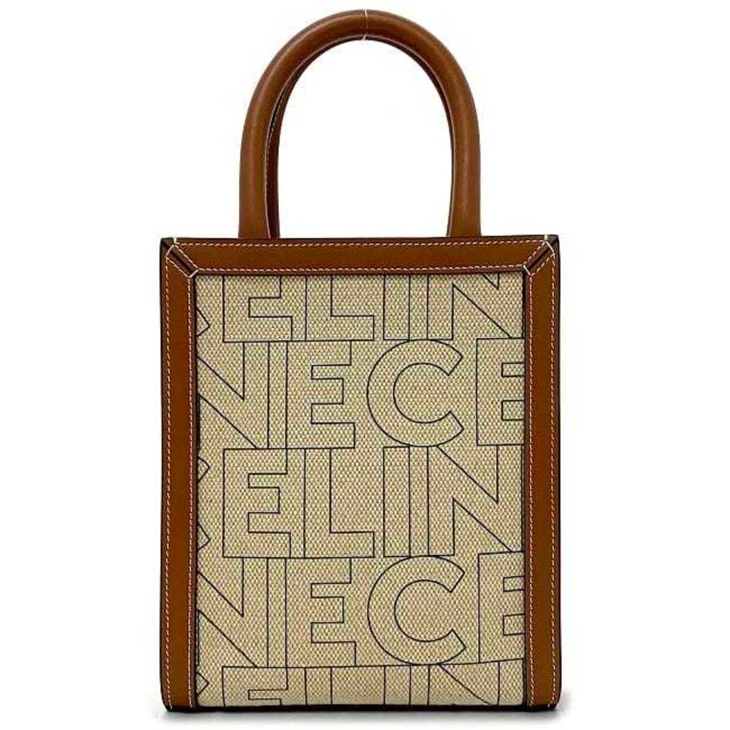 Celine Canvas Brown Handbags