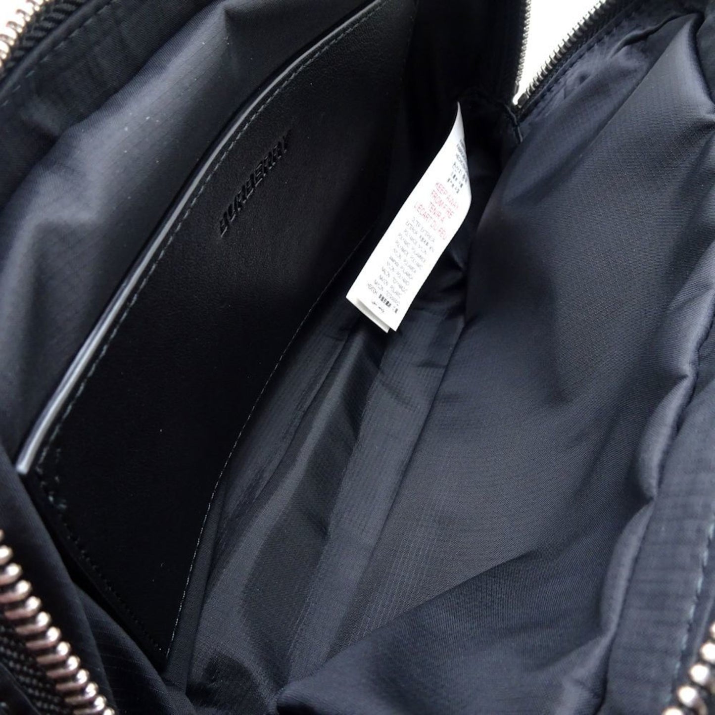 Burberry Nylon Black Crossbody Bags