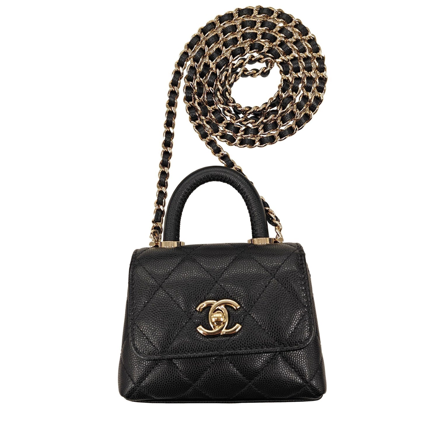 Chanel Calfskin Black Backpacks