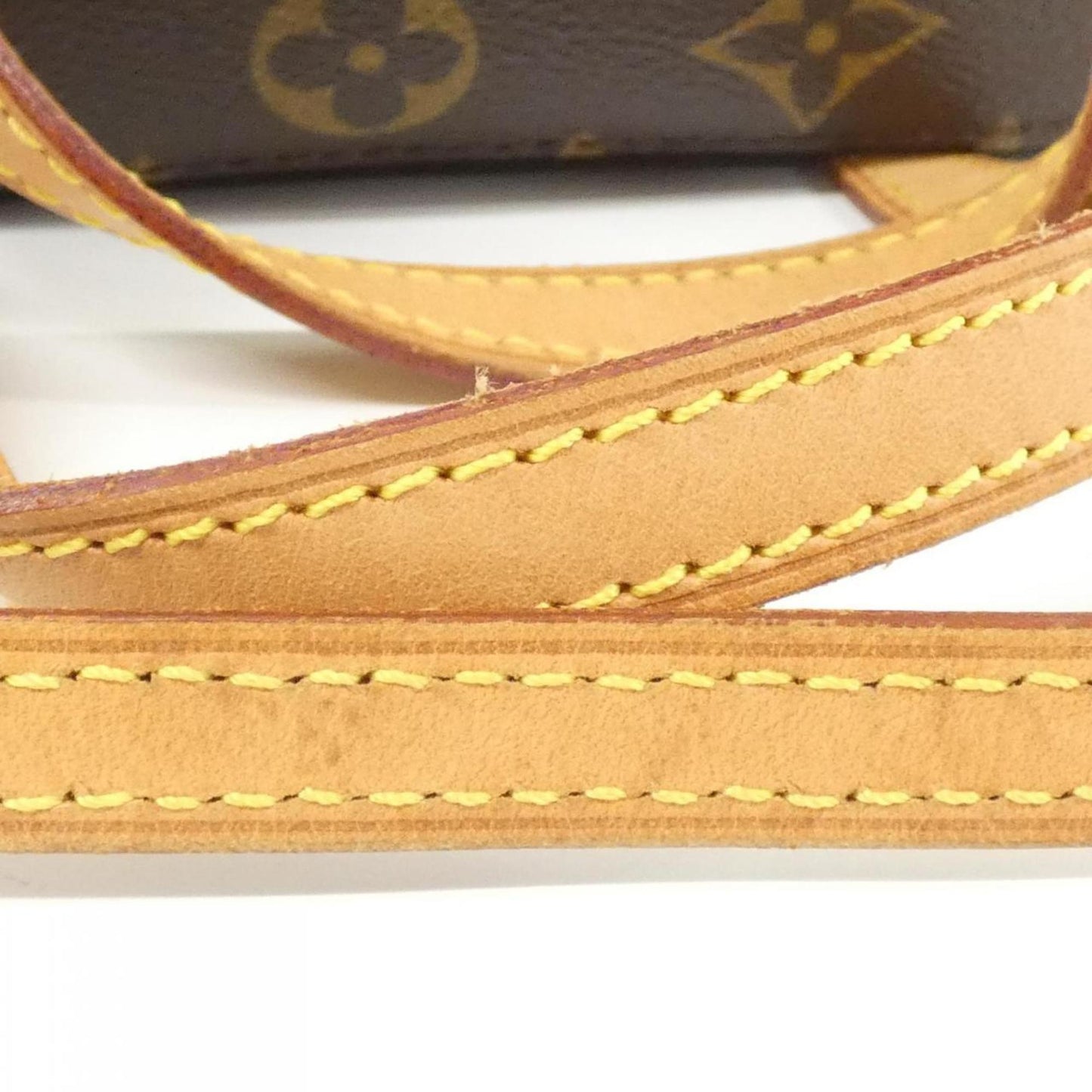 Louis Vuitton Coated Canvas Brown Handbags