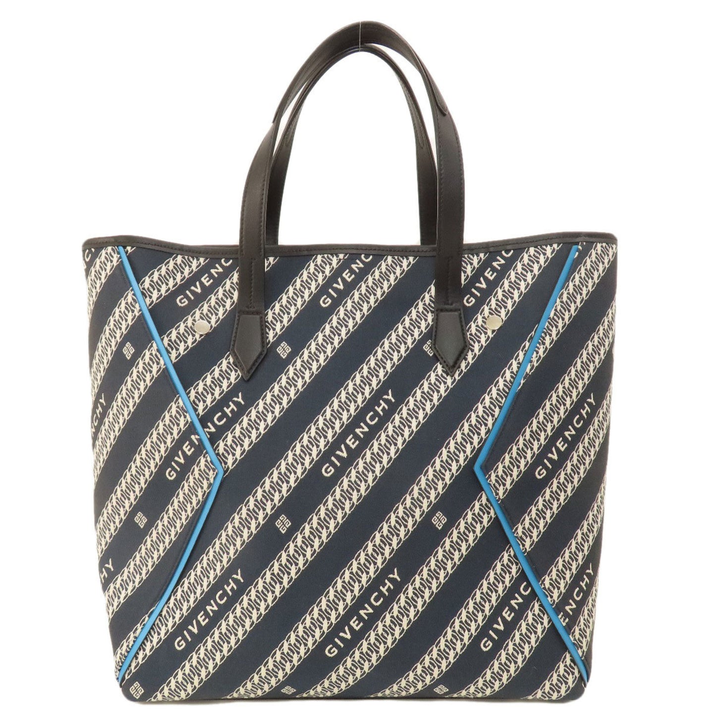 Givenchy Canvas Blue Tote Bags