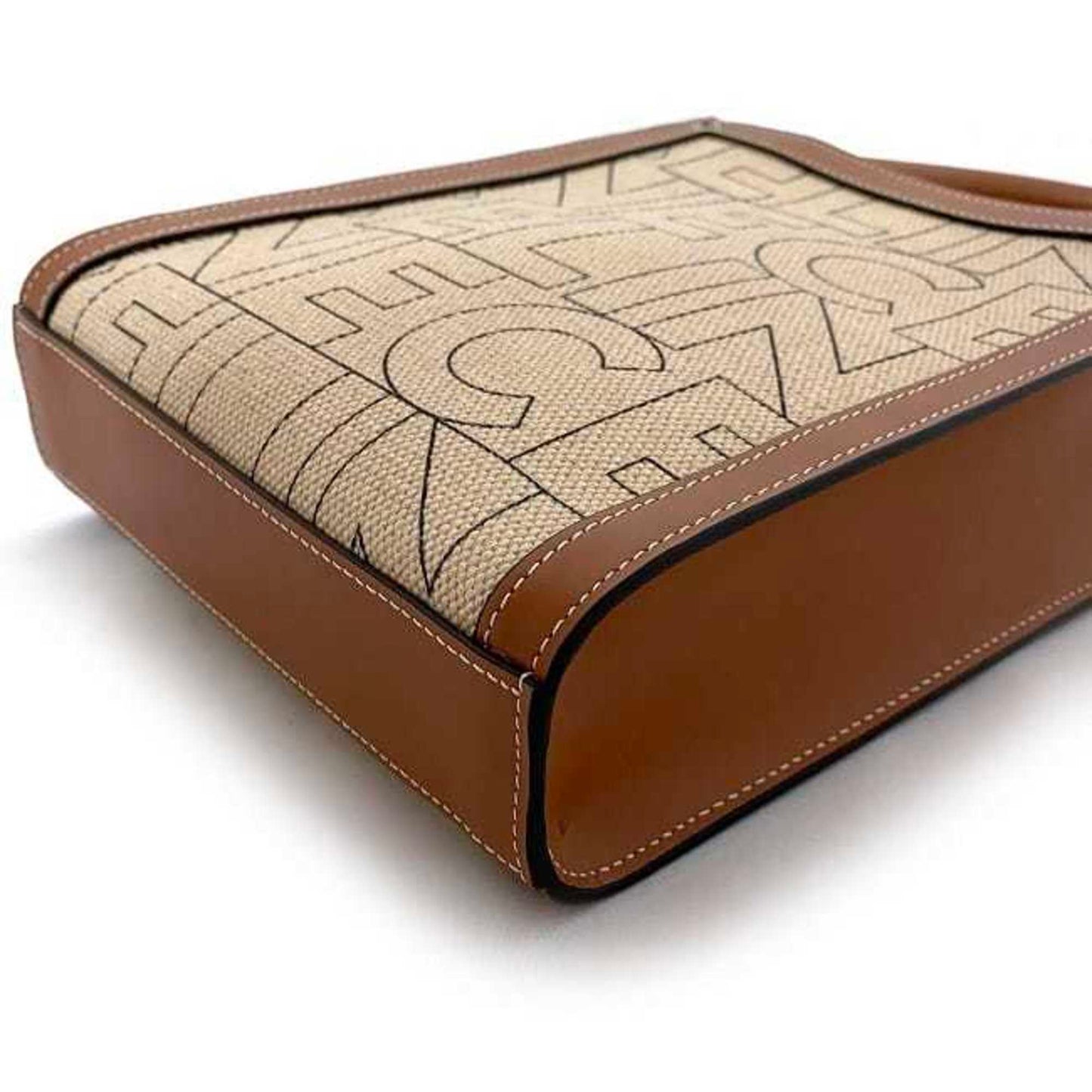 Celine Canvas Brown Handbags
