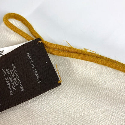 Louis Vuitton Cashmere White Scarves