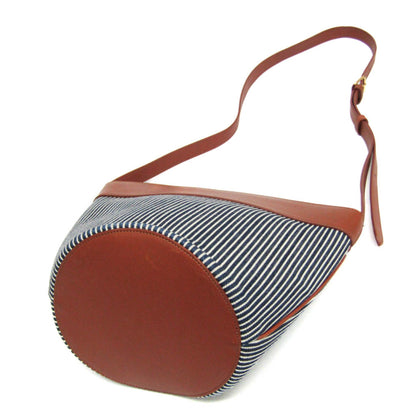 Celine Canvas Brown Shoulder Bags