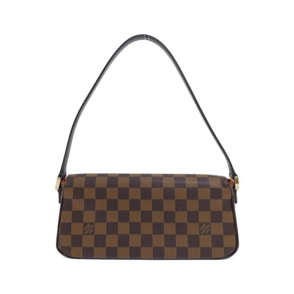 Louis Vuitton Coated Canvas Brown Shoulder Bags