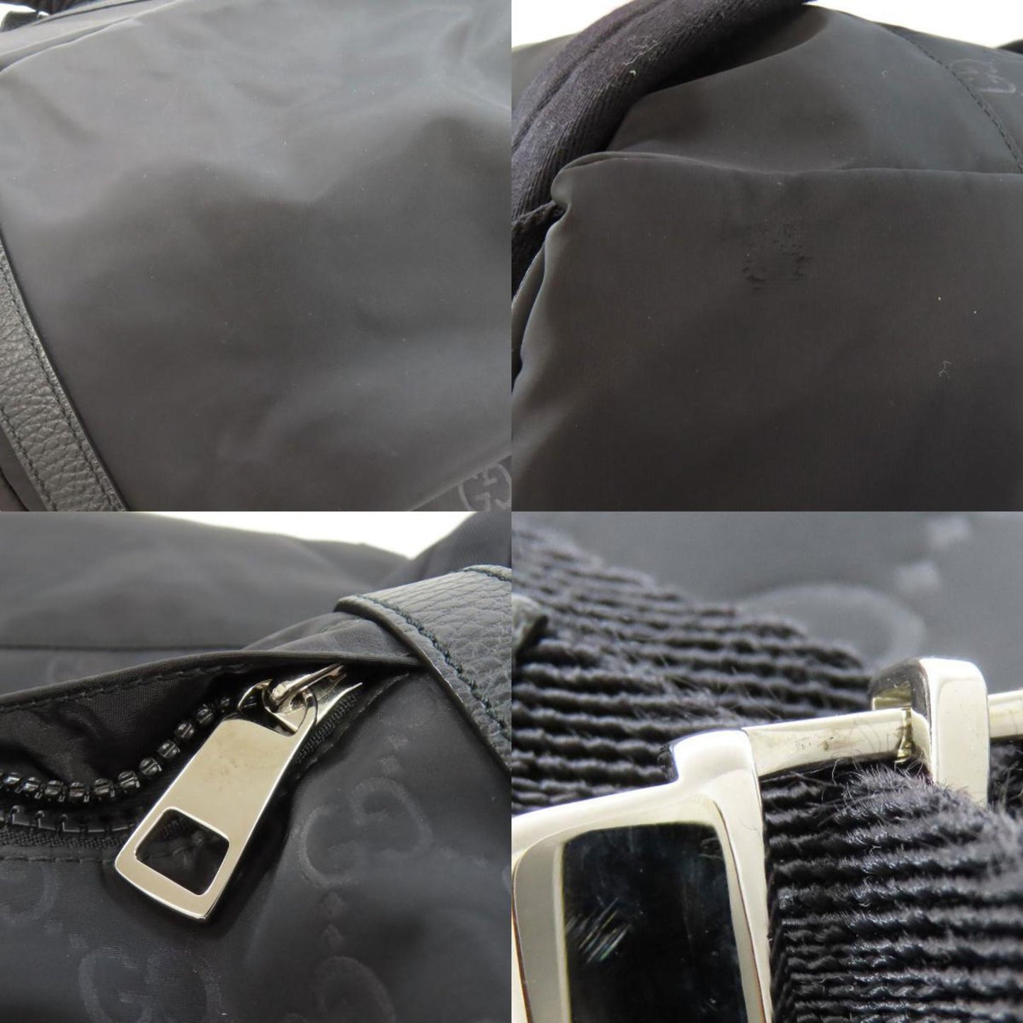 Gucci Nylon Black Backpacks