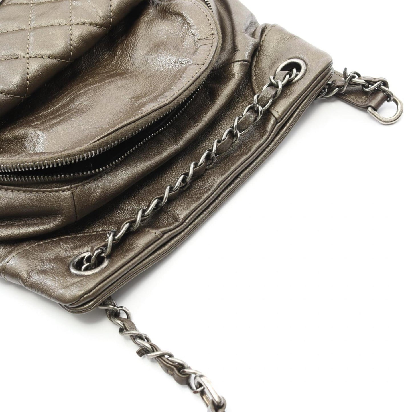 Chanel Others Green Backpacks