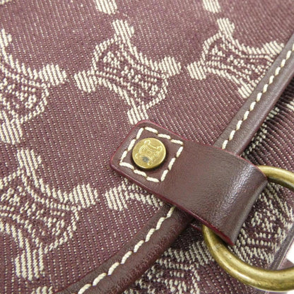 Celine Denim Red Shoulder Bags