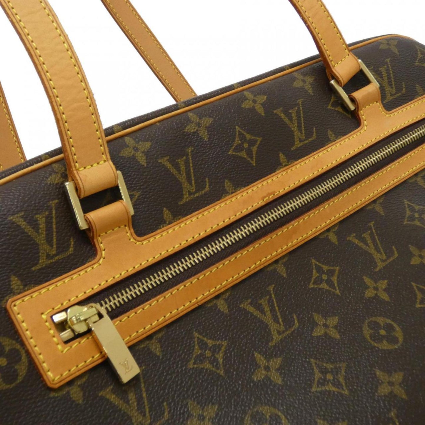 Louis Vuitton Coated Canvas Brown Shoulder Bags