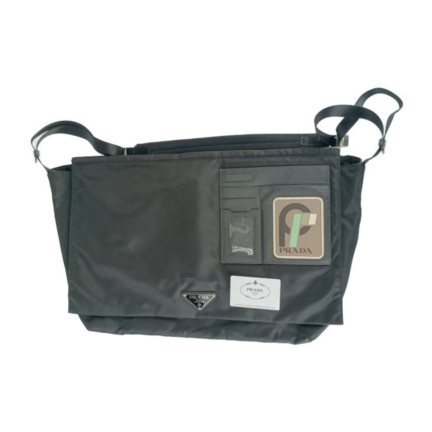 Prada Nylon Black Shoulder Bags