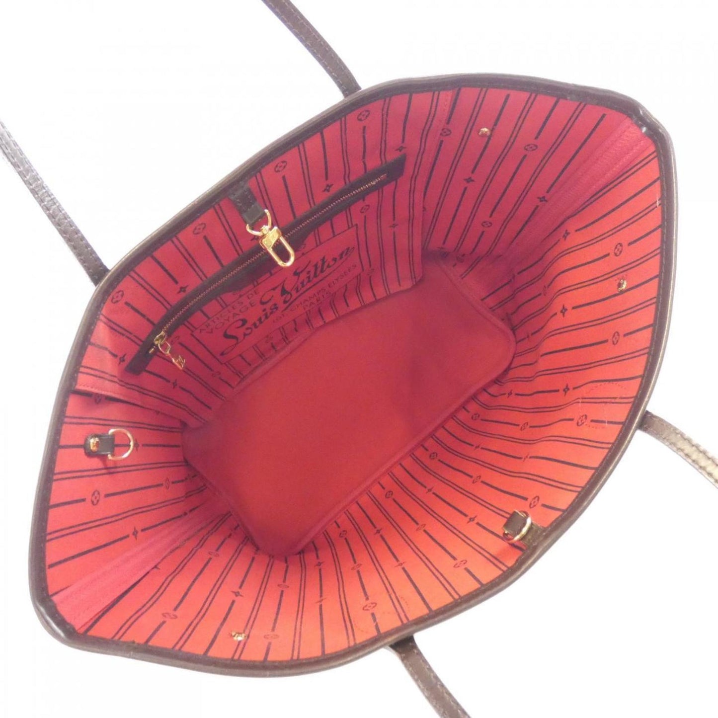 Louis Vuitton Coated Canvas Brown Handbags