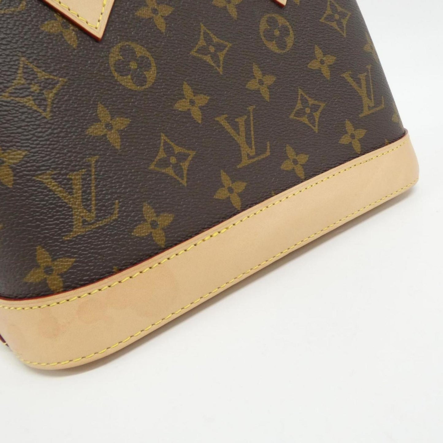 Louis Vuitton Coated Canvas Brown Handbags